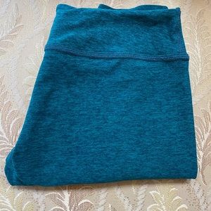 Beyond Yoga Spacedye legging, L, teal